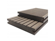 Solid WPC Anti-Slip Composite Decking 140*24mm