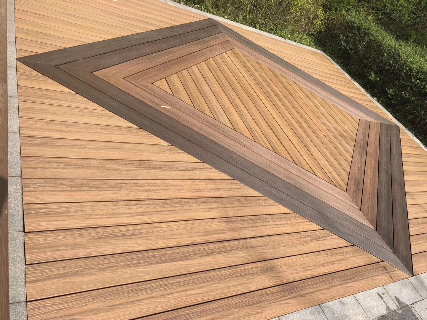 Composite decking boards