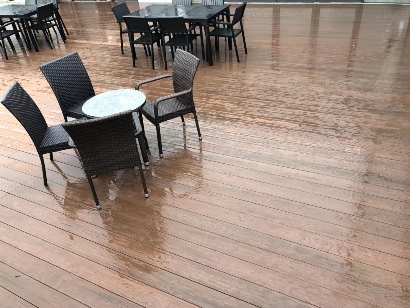 Composite decking boards